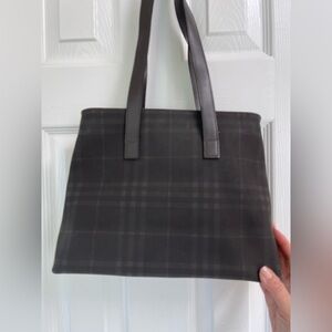 Vintage Burberry Nova Check Tote